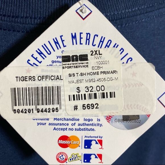 Detroit Tigers Baseball T-shirt-NWT - Picture 4 of 4